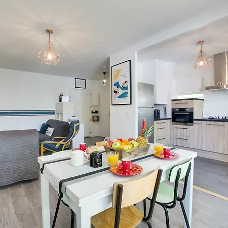 Apartment Bel A 2 Pas De La Cote Des Basques Biarritz